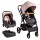 Coche Bebesit Cosmos Travel System Deluxe Moisés BEIGE