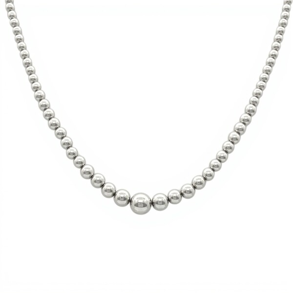 Cadena collar de Bolas - Plata 925 - Sin Piedra - CD3271 sinpiedra