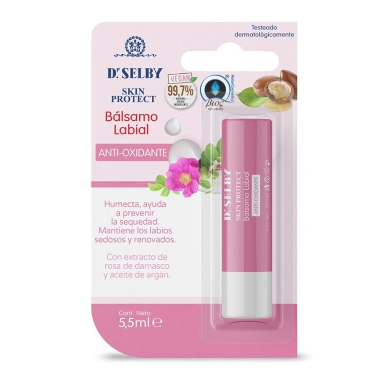 Balsamo Labial Dr. Selby Skin Protect Antioxidante 5,5 Ml. Balsamo Labial Dr. Selby Skin Protect Antioxidante 5,5 Ml.
