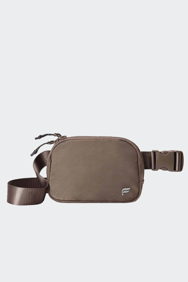 Riñonera Fabletics The Belt Bag Marrón