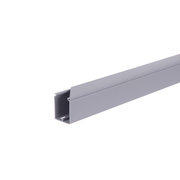 Ducto plástico cerrado gris para tablero 40x60mm ZO0831