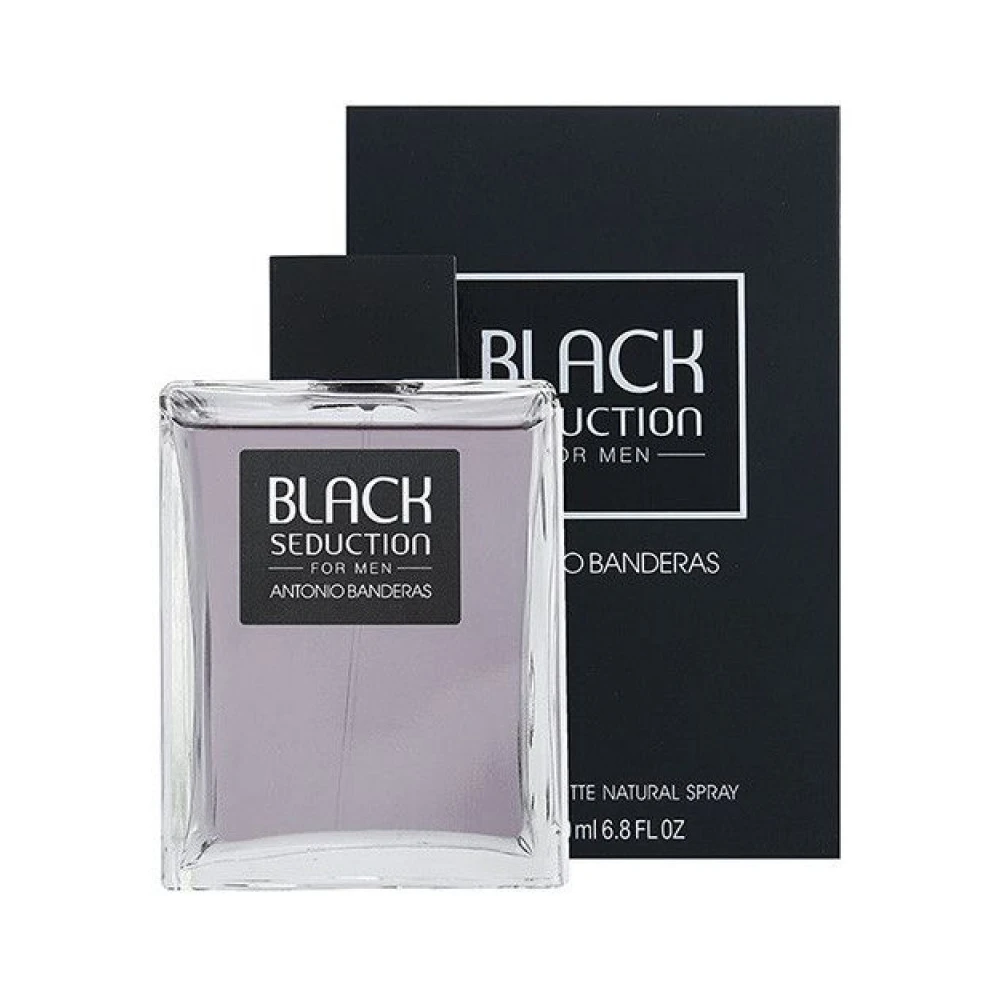 BANDERAS BLACK MEN EDT CJ X 200 ML.