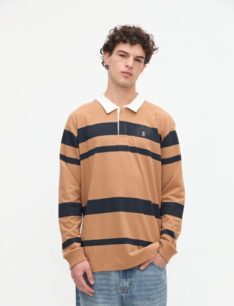 Remera polo Parsons Tostado