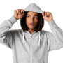 Hoodies Training Asics Logo Fleece Full Zip Hoodie Hombre Grey Heather