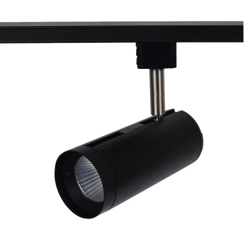 Spot LED integrado negro para riel,24W 4000K 36° NV0430
