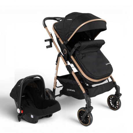 Coche Travel System Jumbo con Baby Silla Ruedas Todo Terreno Coche Travel System Jumbo con Baby Silla Ruedas Todo Terreno
