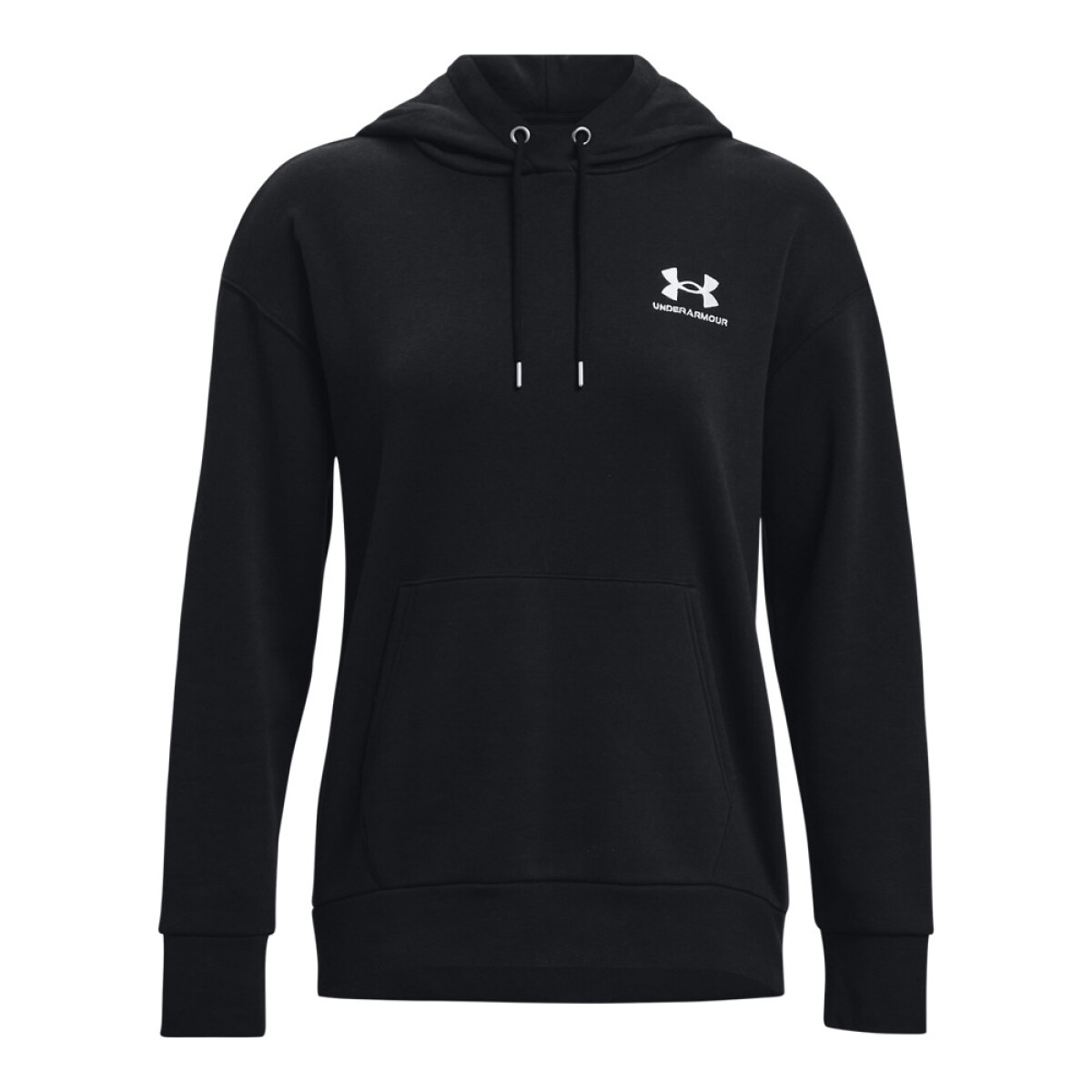 Essential Fleece Hoodie-PNK - BLK-001 