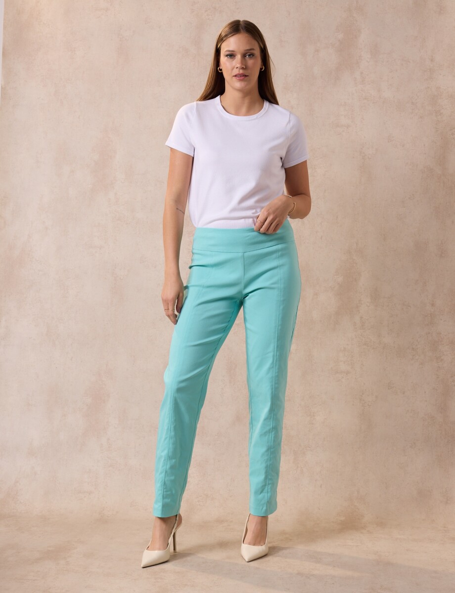 Pantalon Modelador - Celeste Claro 