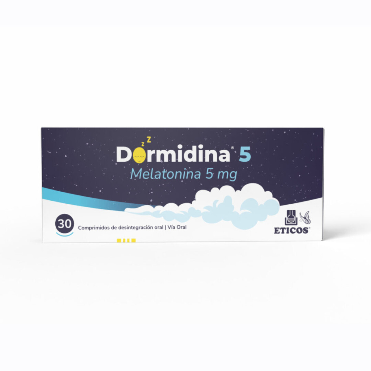 DORMIDINA 5 MG CJ X 30 COMP. REC. 