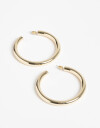 Aros Argollas Metal Argollas Metal Bold - Dorado