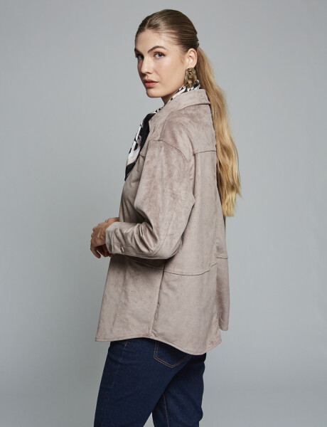 Camisa efecto ante topo