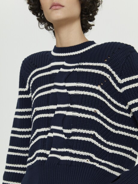 Sweater serge AZUL MARINO