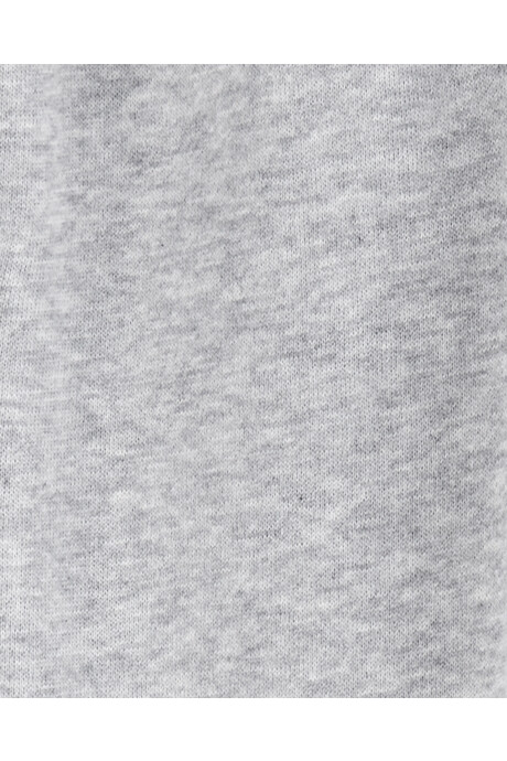 Pantalón de algodón, con franja lateral, gris. Talles 2-5T Sin color