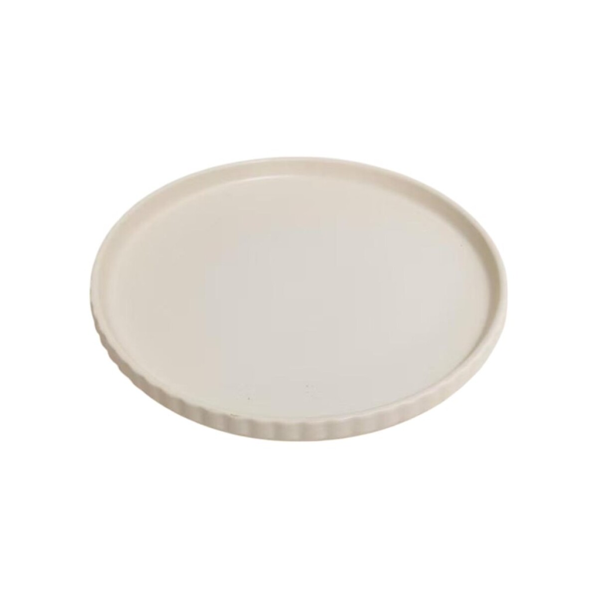 PLATO POSTRE CERAMICA D22CM NIMBO BLANCO 