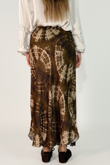 POLLERA CALISTA Chocolate