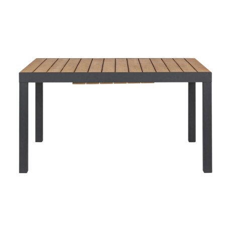 Mesa de jardin extensible Osaka - Negra Mesa de jardin extensible Osaka - Negra