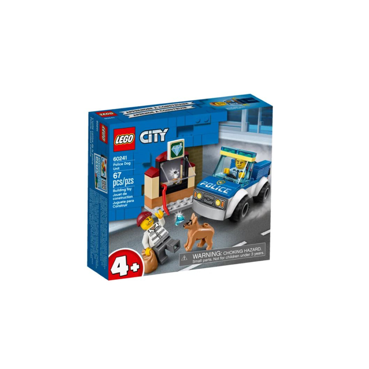LEGO CITY Police Dog Unit 67 Pcs 