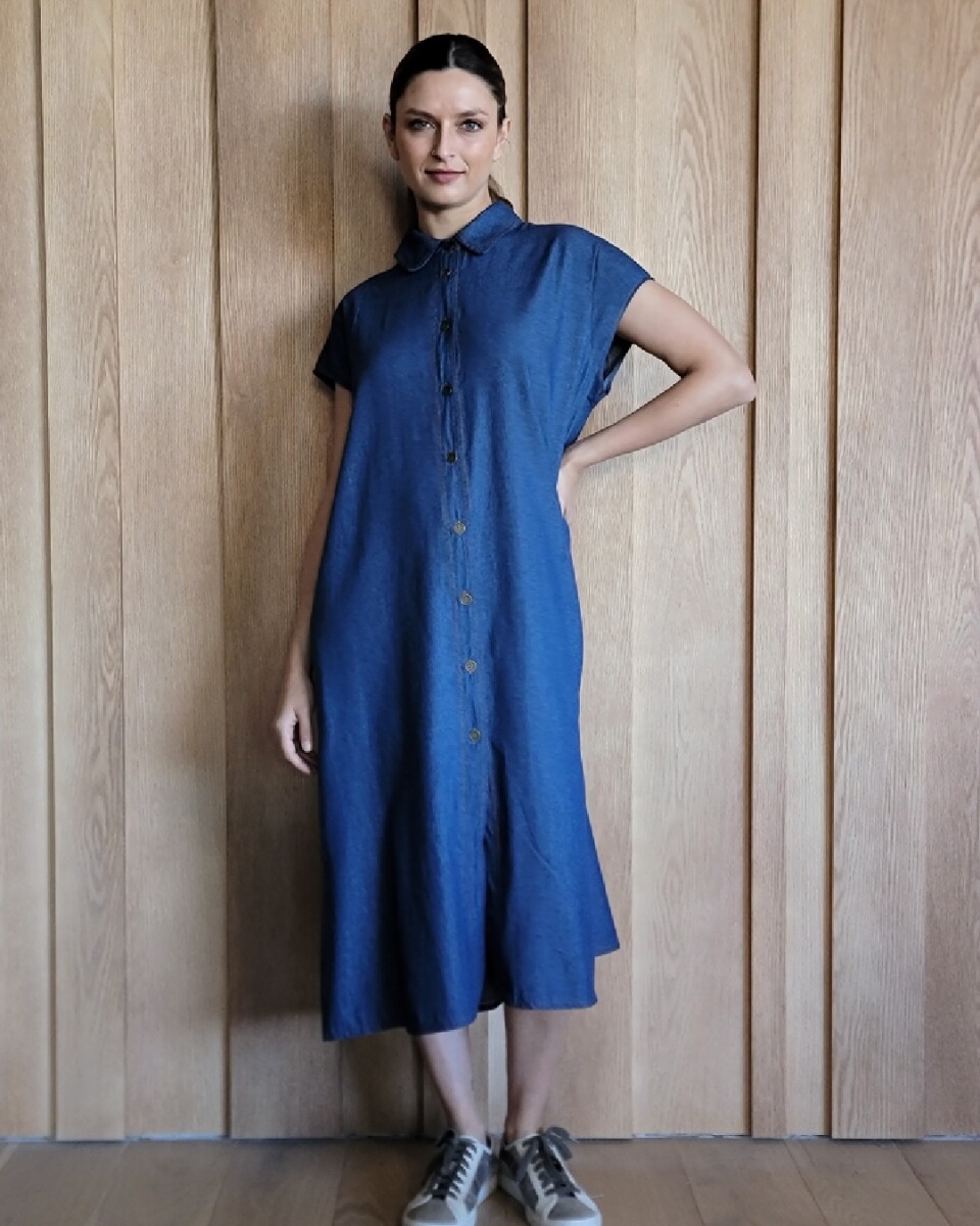 Vestido Oasis - Denim Azul 
