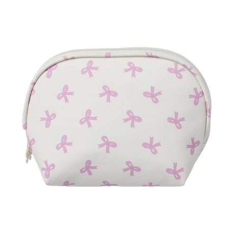 Portacosméticos bow blanco