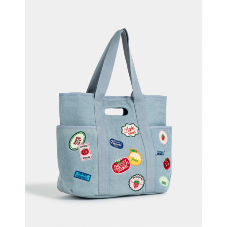 Shopper Azul Celeste