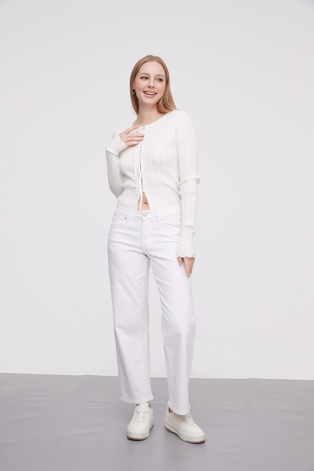 Pantalon Pompya Blanco