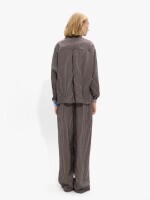 Camisa Con Rayas marron