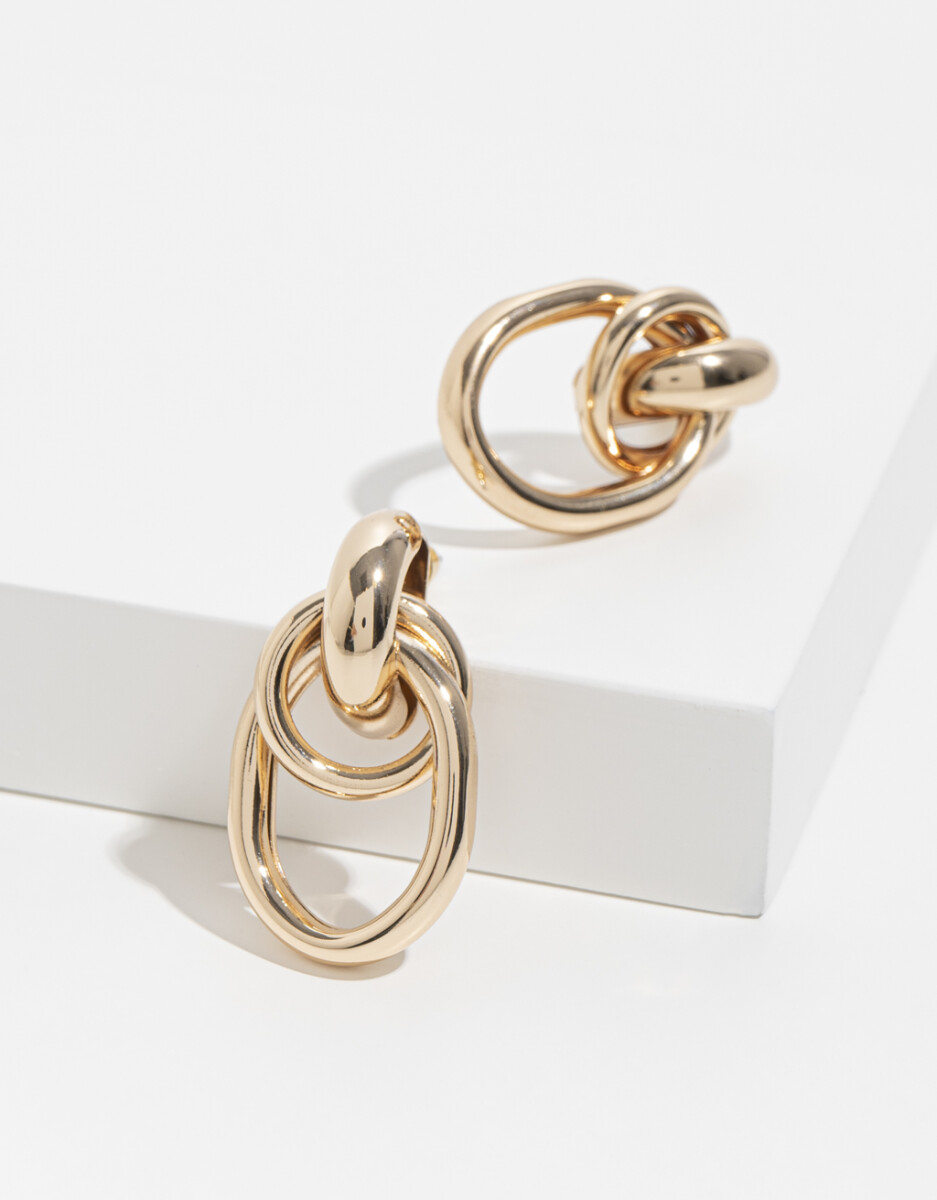 Aros Cortos De Metal 