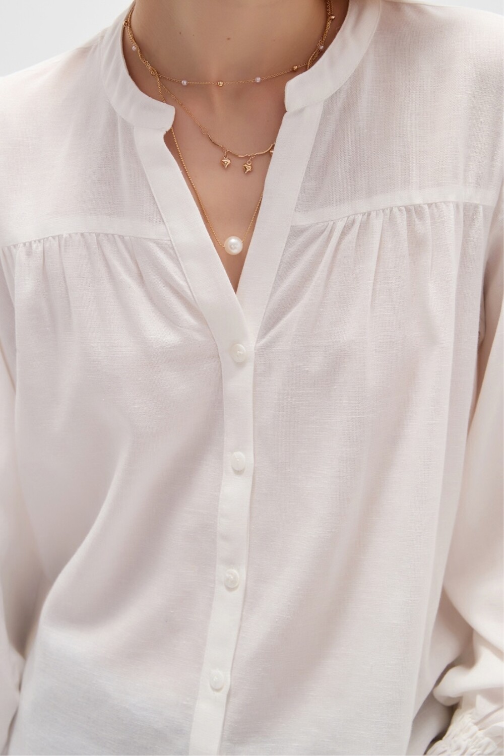 Camisa Telan Blanco