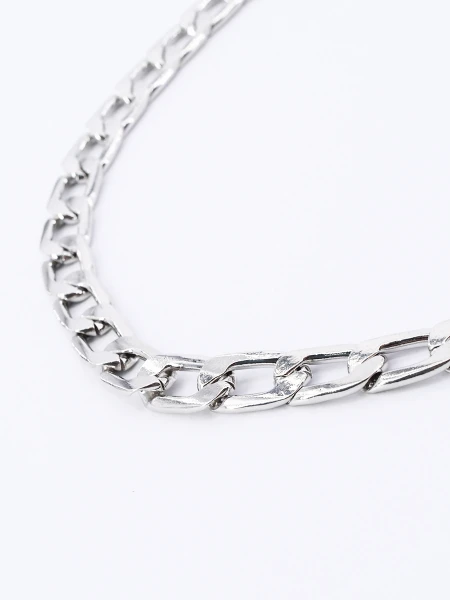 COLLAR ESLABON PLATEADO