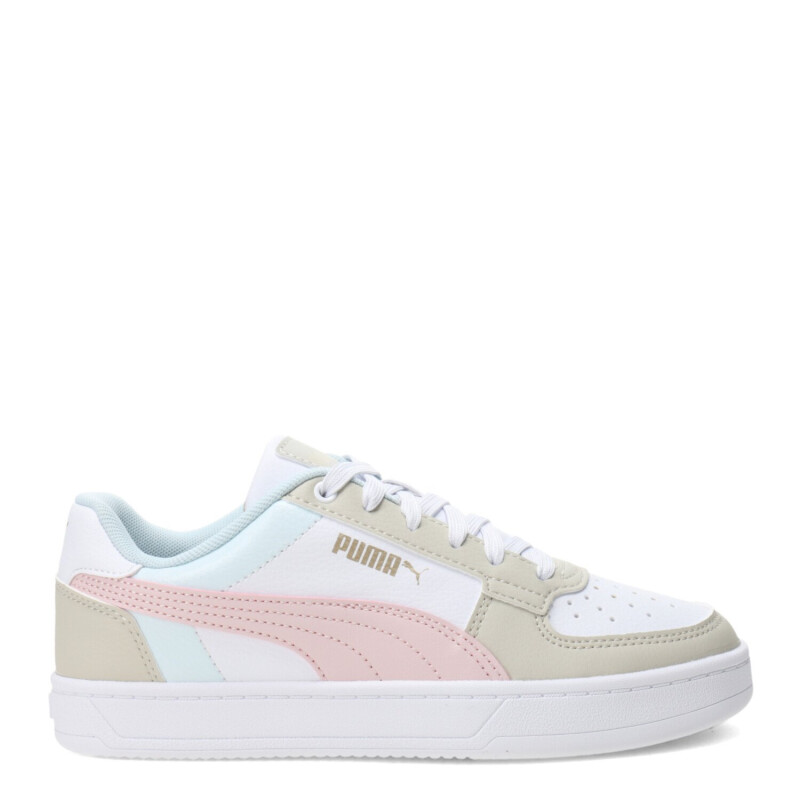 Championes Infantiles Puma Caven 2.0 Junior Blanco - Camel