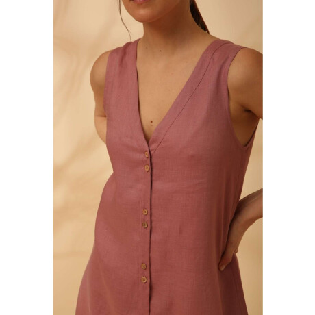 Vestido Vesta Rosa Viejo