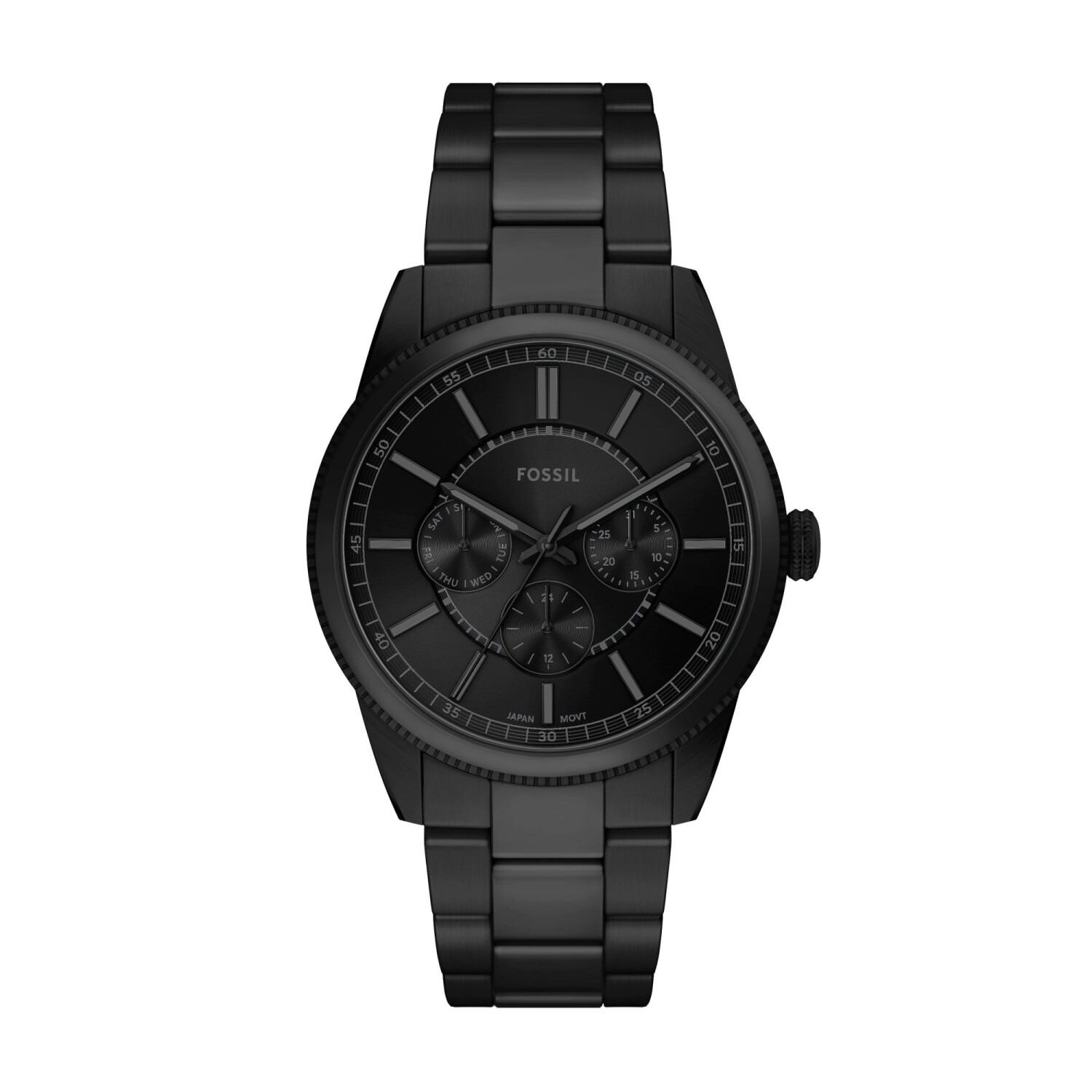 Stainless Steel Reloj Fossil De Hombre Color Negro Reloj FOSSIL