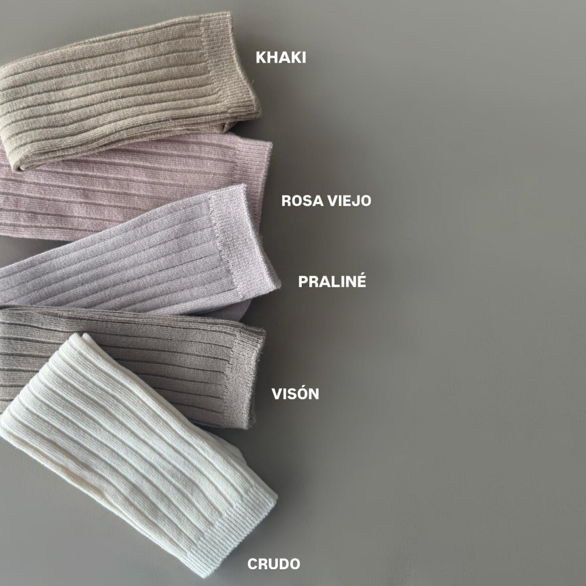 Medias Canalé Clásicas - Praliné 
