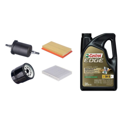 KIT DE FILTROS Y ACEITE 5W30 CASTROL Kit De Filtros Y Aceite 5w30 Castrol
