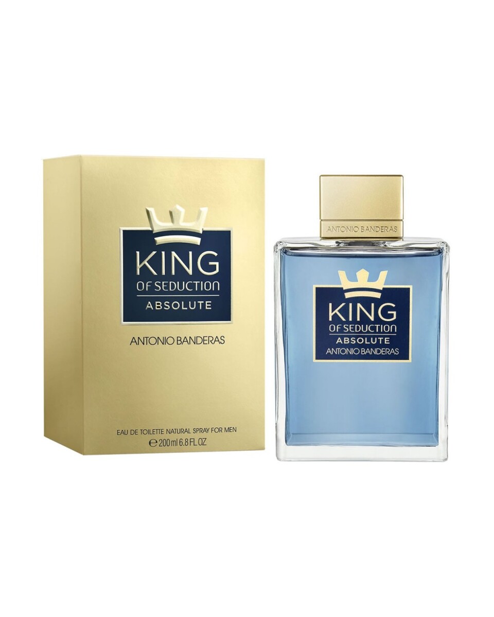 Perfume Antonio Banderas King of Seduction Absolute 200ml Original 
