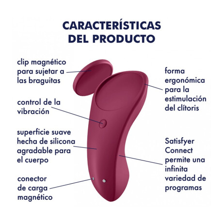 Mini Vibrador Con App Bluetooth Satisfyer Sexy Secret Mini Vibrador Con App Bluetooth Satisfyer Sexy Secret