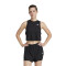 Musculosa de Mujer Adidas BVD Train Essentials Boxy Workout Negro