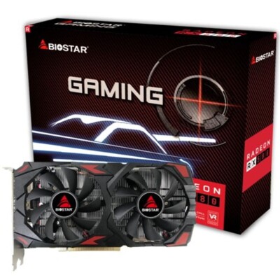 Tarjeta Video Biostar RX580 8GB DDR5 Tarjeta Video Biostar RX580 8GB DDR5
