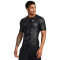 UA HG IsoChill Prtd SS-BLU BLK-002