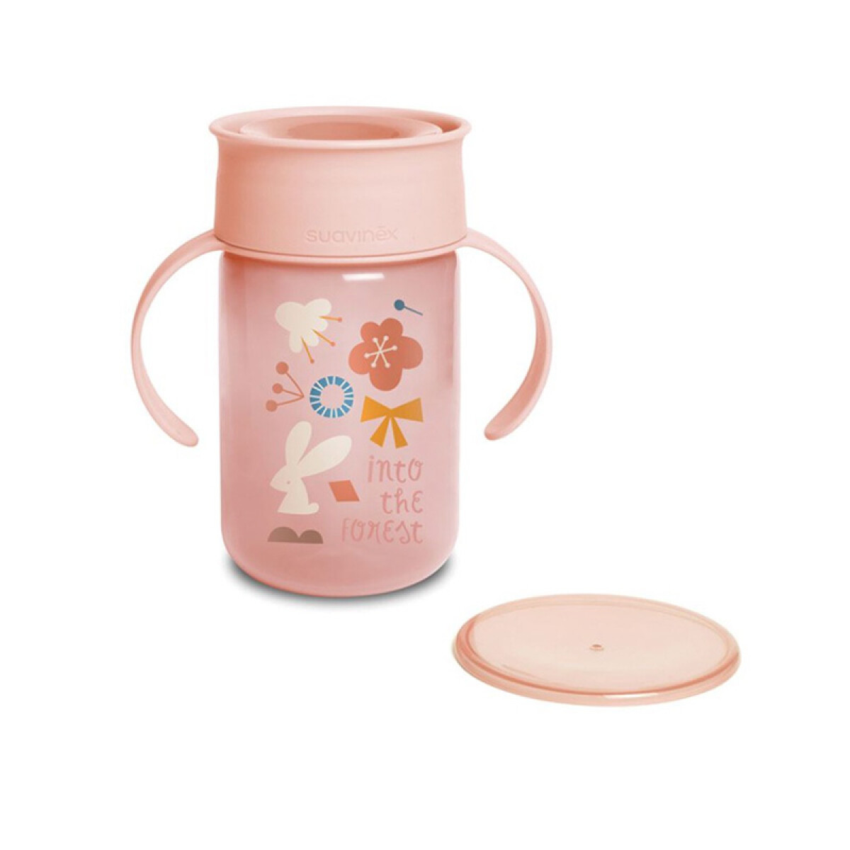 Vaso 360° Suavinex 340 ml - Rosa 