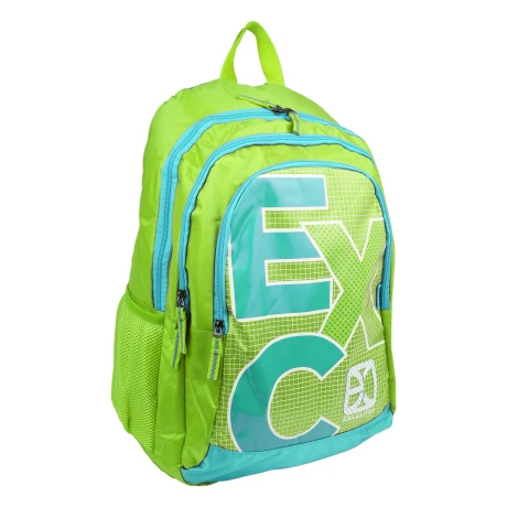 MOCHILA ESCOLAR FLUO EXCELITES 3 CIERRES 46X33X21CM 25240 Q24 MOCHILA ESCOLAR FLUO EXCELITES 3 CIERRES 46X33X21CM 25240 Q24