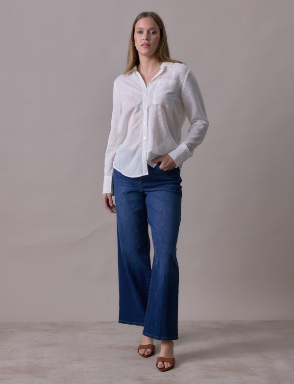 Camisa Lineas CRUDO
