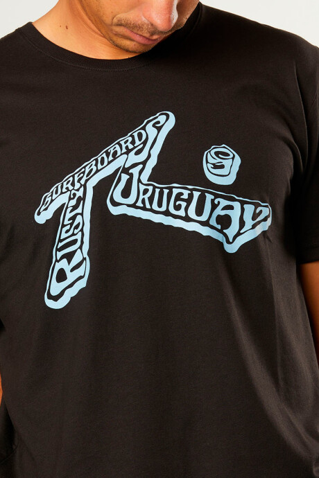 T-SHIRT MUNDIAL RUSTY Negro