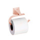 PORTA ROLLO METAL URBANO BRONCE ROSE GOLD TERMINACION BRILLO BRONCE-ROSE GOLD