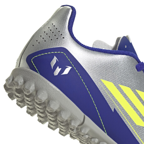 Championes adidas F50 Club TF J Messi Silver