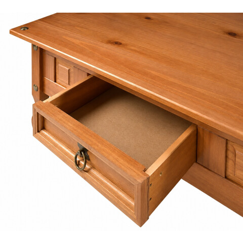 MESA DE LIVING CORONA 1 CAJON CARAMELO MESA DE LIVING CORONA 1 CAJON CARAMELO