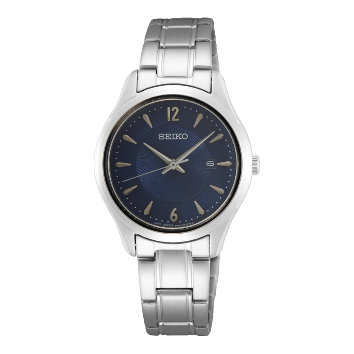 Reloj Seiko SUR425P1 para mujer con correa de acero - Azul 