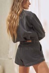 SHORT EVA DENIM BLACK SHORT EVA DENIM BLACK