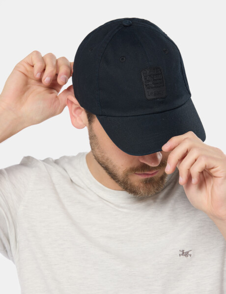 GORRO VISERA DE LONA Negro