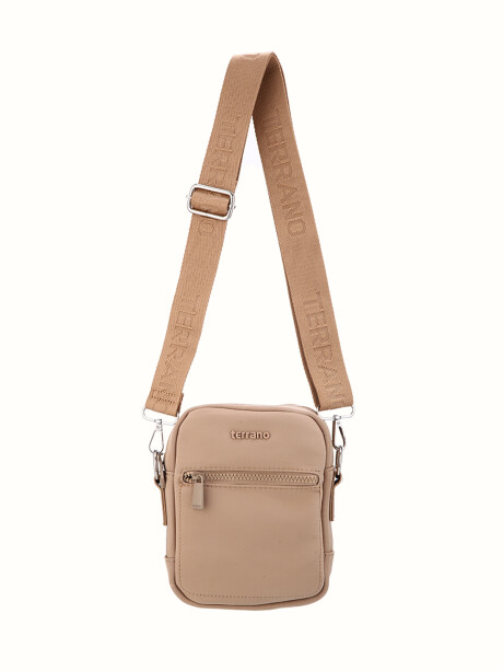Bandolera Turin Lona Taupe